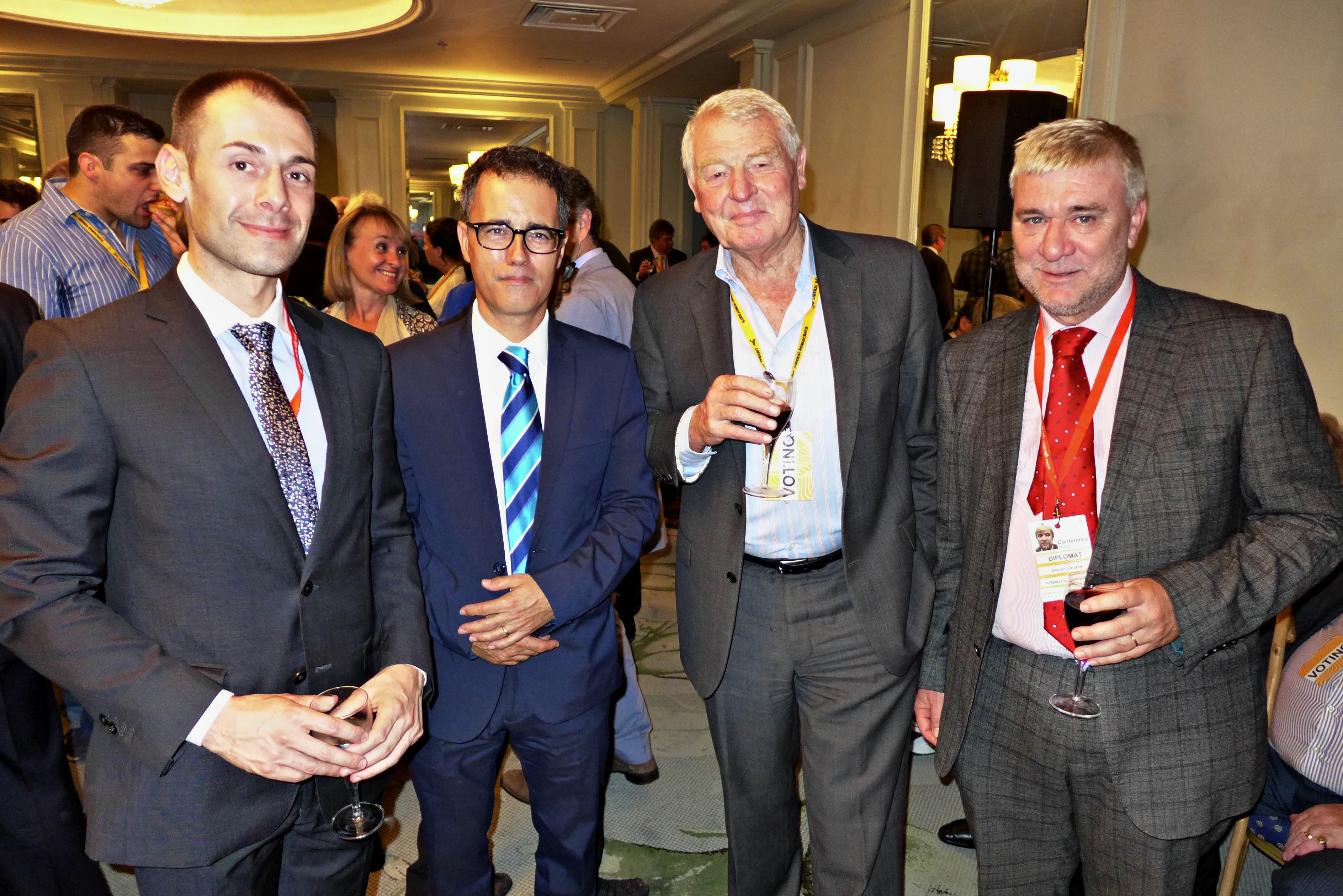 Gibraltar delegation with Lord Ashdown