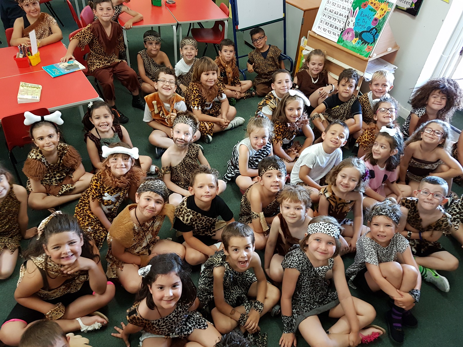 St Joseph’s First School enjoy Neanderthal Day