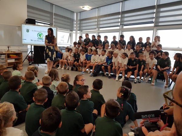 Eco Warriors Assembly St Bernard's Lower Primary