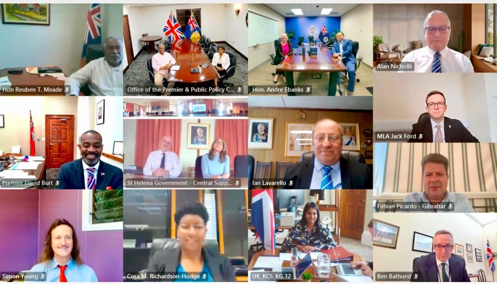 Chief Minister welcomes new UK Minister for the Overseas Territories