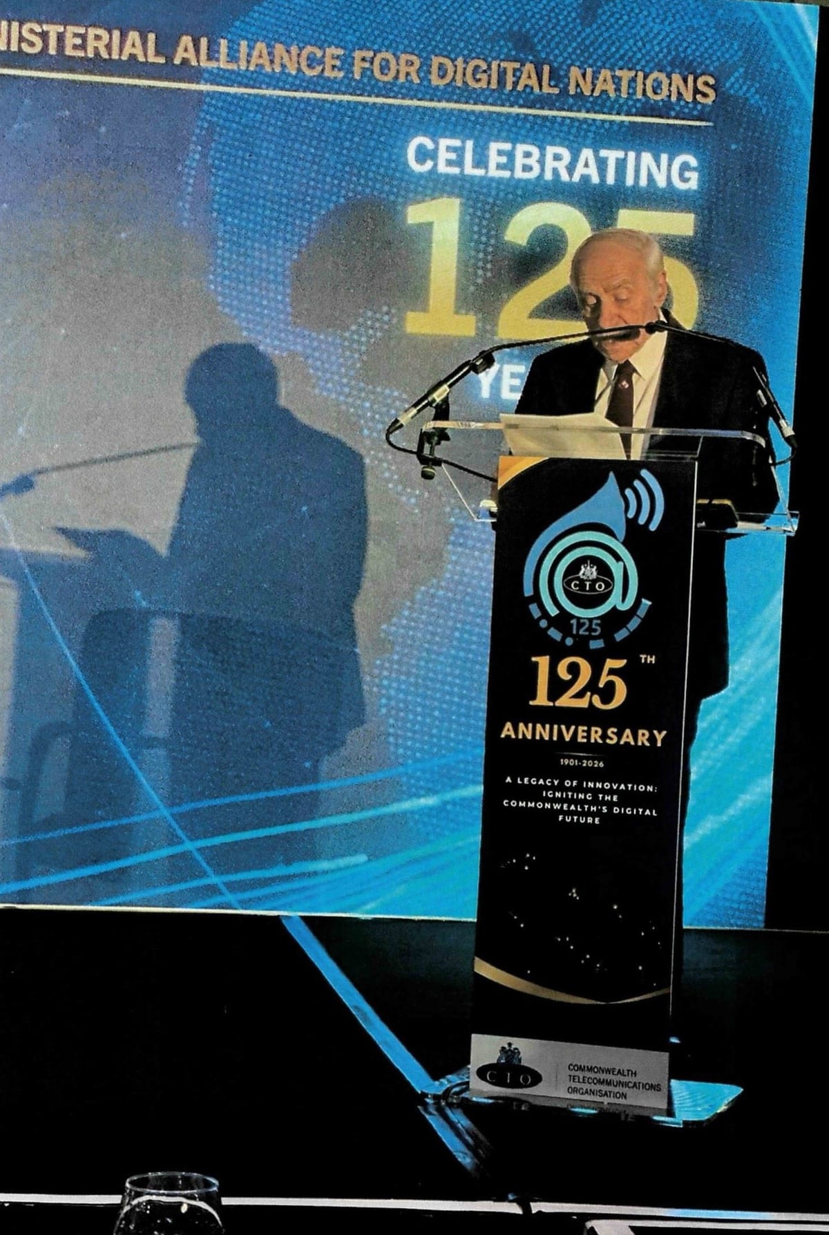 Minister Bossano Speech at the Commonwealth Telecommunications  Organisation