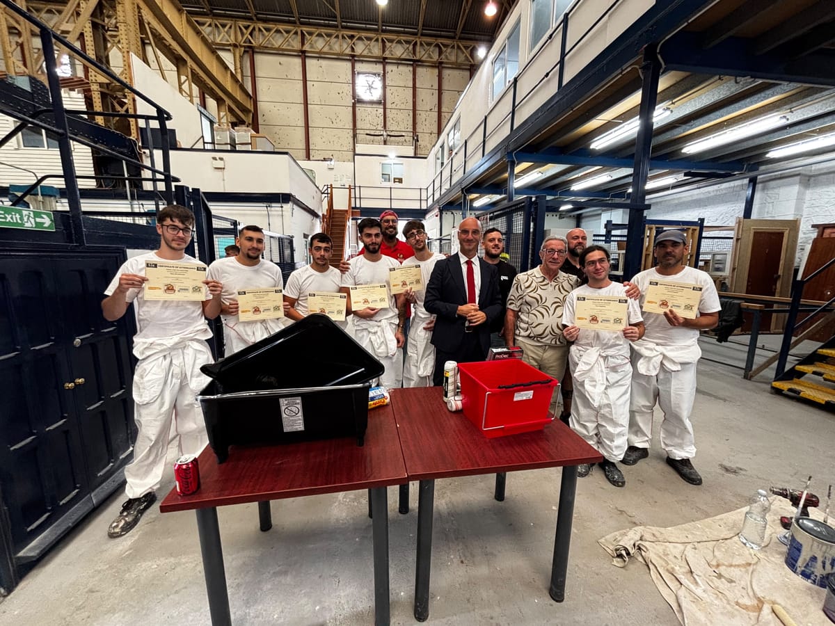 Gibraltar Training Centre Holds Painter of the Year Competition 2026