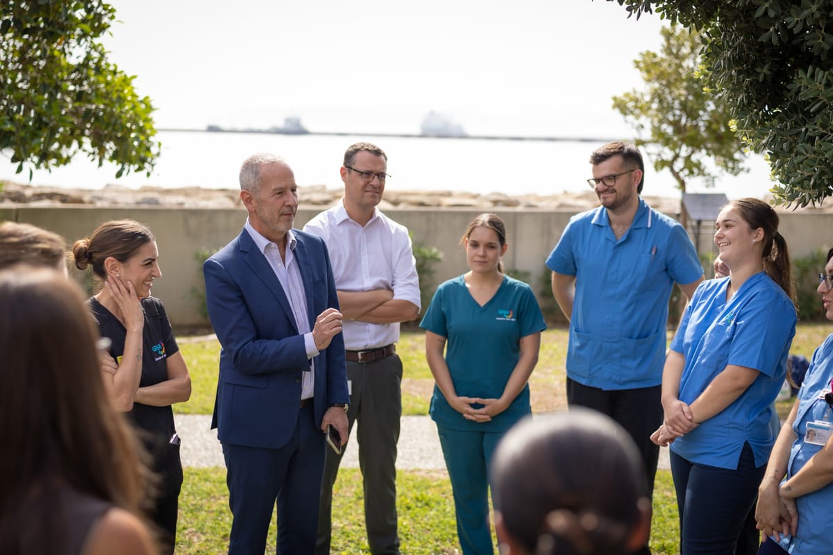 Minister Arias-Vasquez welcomes 19 newly qualified Registered Nurses and two Speech and Language Therapists into the GHA