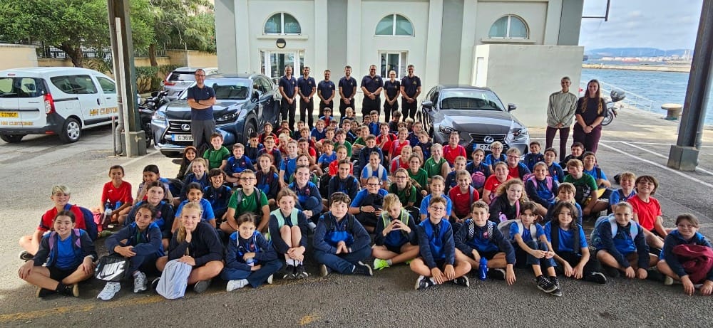 HM Customs Gibraltar Welcomes St Joseph’s School Pupils for an Exciting Educational Open Day