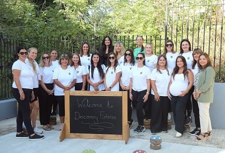 New outdoor area at Moorish Castle for St Bernard’s School Children