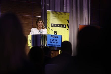 Minister Arias-Vasquez sets out Government’s business priorities at GFSB Annual Dinner