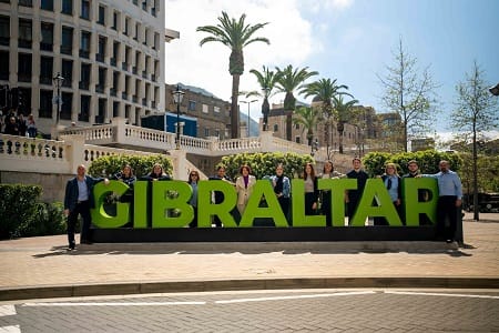 New 'Gibraltar' sign unveiled by GTB at Campion Park