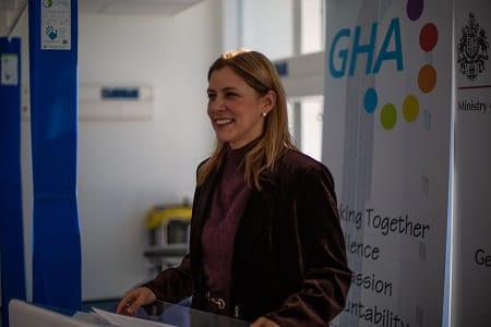 Minister Arias-Vasquez officially opens new Oncology Suite at St Bernard’s Hospital