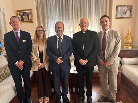 Strengthening ties with Morocco: Minister Cortes calls on UK Ambassador and Apostolic Nuncio in Rabat
