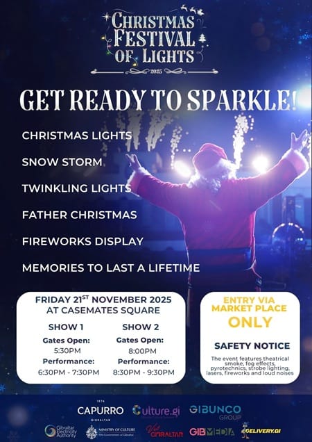 GET READY TO SPARKLE! CHRISTMAS FESTIVAL OF LIGHTS THIS FRIDAY