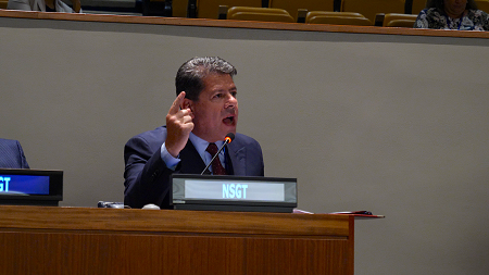 The Chief Minister Addressed the United Nations Fourth Committee on Decolonisation