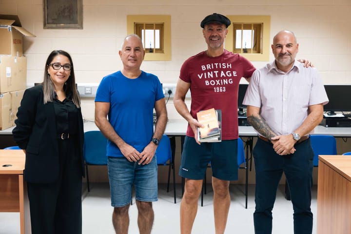 Author Paul Zanon delivers workshop at HMP Windmill Hill