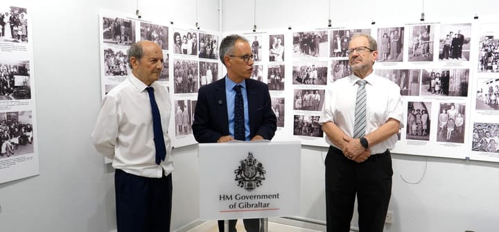 Exhibition documenting the Evacuation of the Gibraltarians opens at John Mackintosh Hall