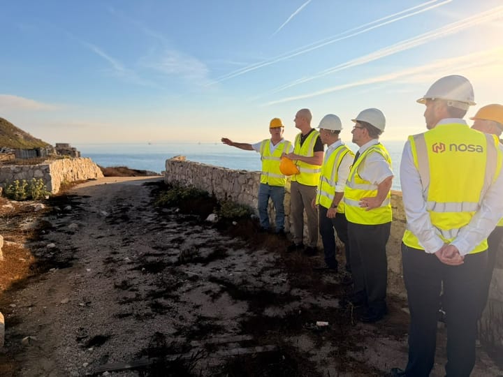 Work Begins on Sewage Plant Site