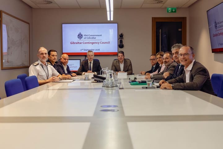 Gibraltar Contingency Council Reviews Security and Civil Contingency Risks