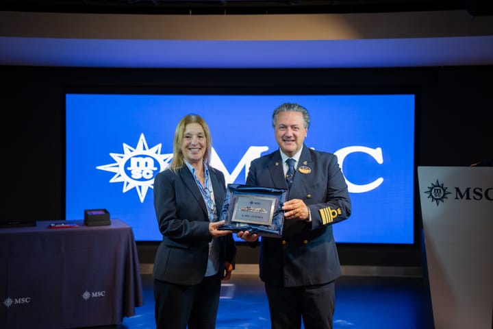 MSC Euribia Makes Inaugural Call to Gibraltar