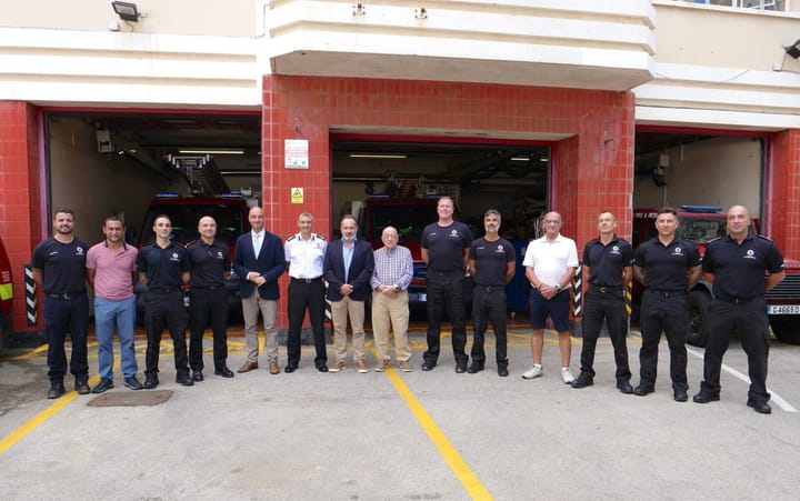 Five GFRS Firefighters Complete C Licence