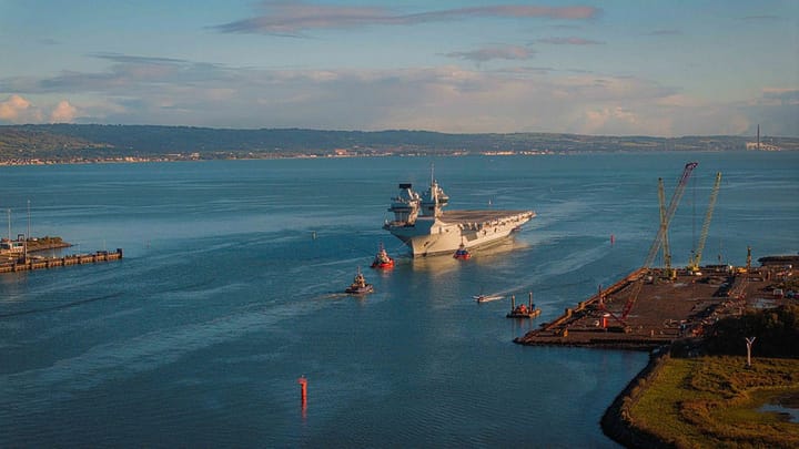 HMS Queen Elizabeth Visits Gibraltar for Public Open Day