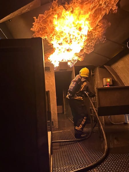 Airport Fire and Rescue Service Welcomes Two New Firefighters