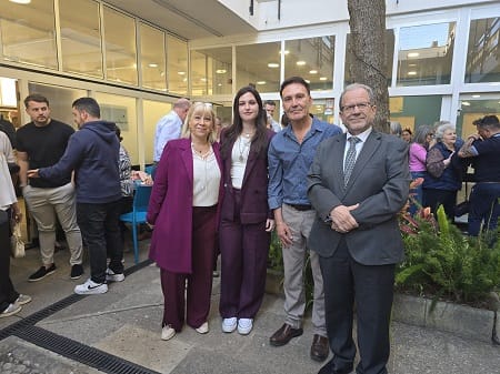 Ministers Cortes and Orfila Open Dual Art Exhibition at John Mackintosh Hall