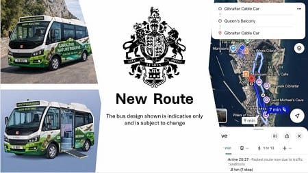 New Electric Shuttle to Serve Upper Rock Nature Reserve