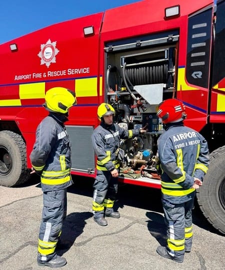 Airport Fire & Rescue Service Completes Industry-First Training