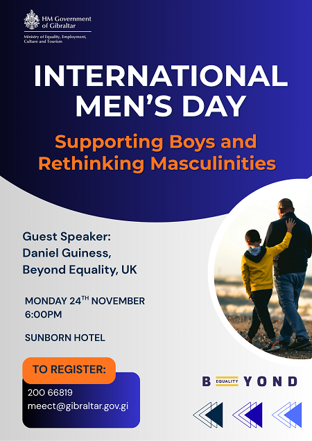 Ministry of Equality to Mark International Men’s Day