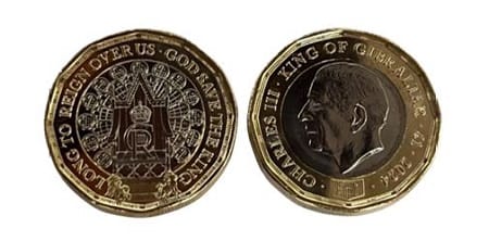 Issue of the 2024 Gibraltar 12-Sided £1 Coin