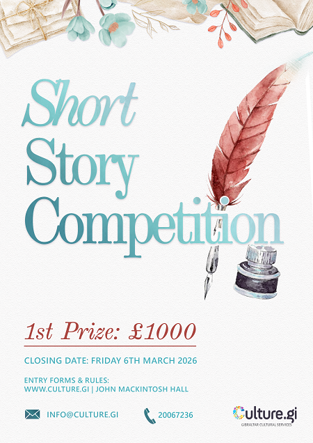 GIBRALTAR SPRING SHORT STORY COMPETITION 2026